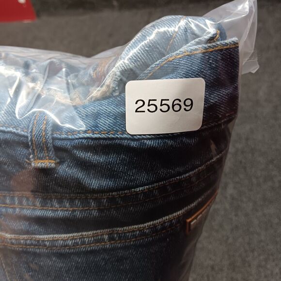 Berne Carpenter Jeans Men 42x30 Blue Flannel Lined Workwear Pants - Picture 13 of 13